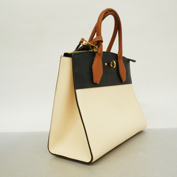 Auth Louis Vuitton City Steamer MM M55345 Women's Handbag,Shoulder Bag Beige - Picture 2 of 13